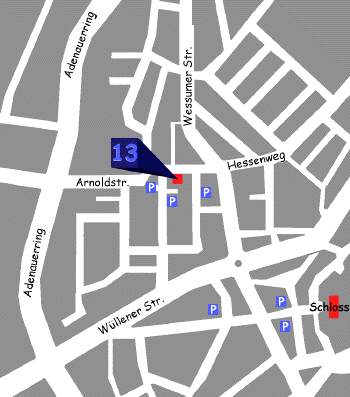 Stadtplan Ahaus